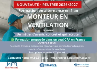 Formation ventilation MFR Cranves Sales